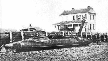 Civil War Torpedo Boat