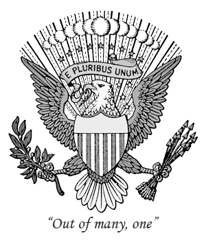 Presidential Seal - Out of many One - Civil War Sitemap
